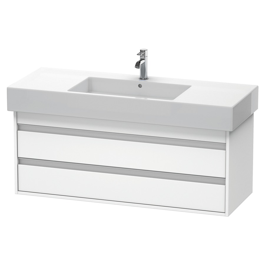 Élément inférieur KETHO
120,0 x 48,0 x 45,5 cm
élément à 2 tiroirs
pour lavabo 212 225