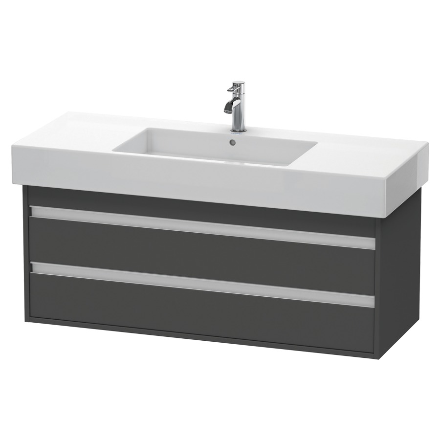 Élément inférieur KETHO
120,0 x 48,0 x 45,5 cm
élément à 2 tiroirs
pour lavabo 212 225