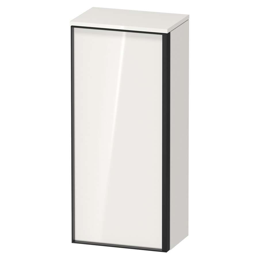 Armoire mi-haute VITRIUM
40 x 26,2 x 89,9 cm
armoire de tablette, 1 porte
charnières à gauche, 2
tablettes en verre