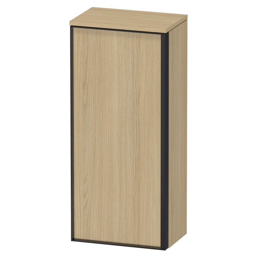 Armoire mi-haute VITRIUM
40 x 26,2 x 89,9 cm
armoire de tablette, 1 porte
charnières à gauche, 2
tablettes en verre