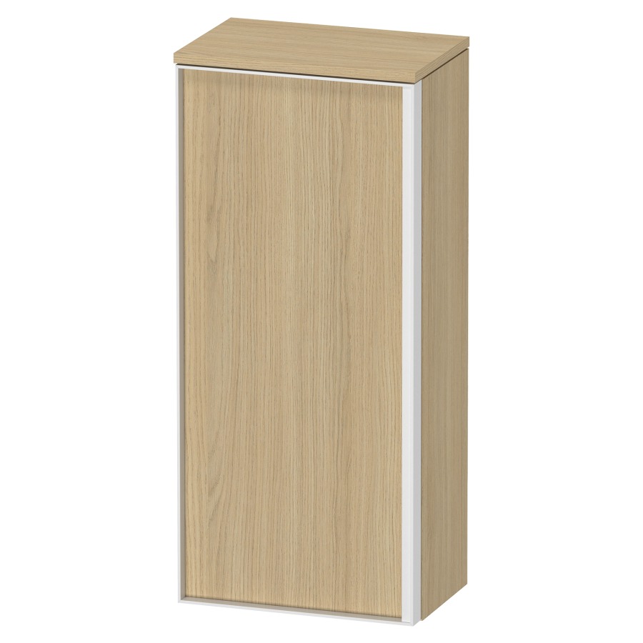 Armoire mi-haute VITRIUM
40 x 26,2 x 89,9 cm
armoire de tablette, 1 porte
charnières à gauche, 2
tablettes en verre