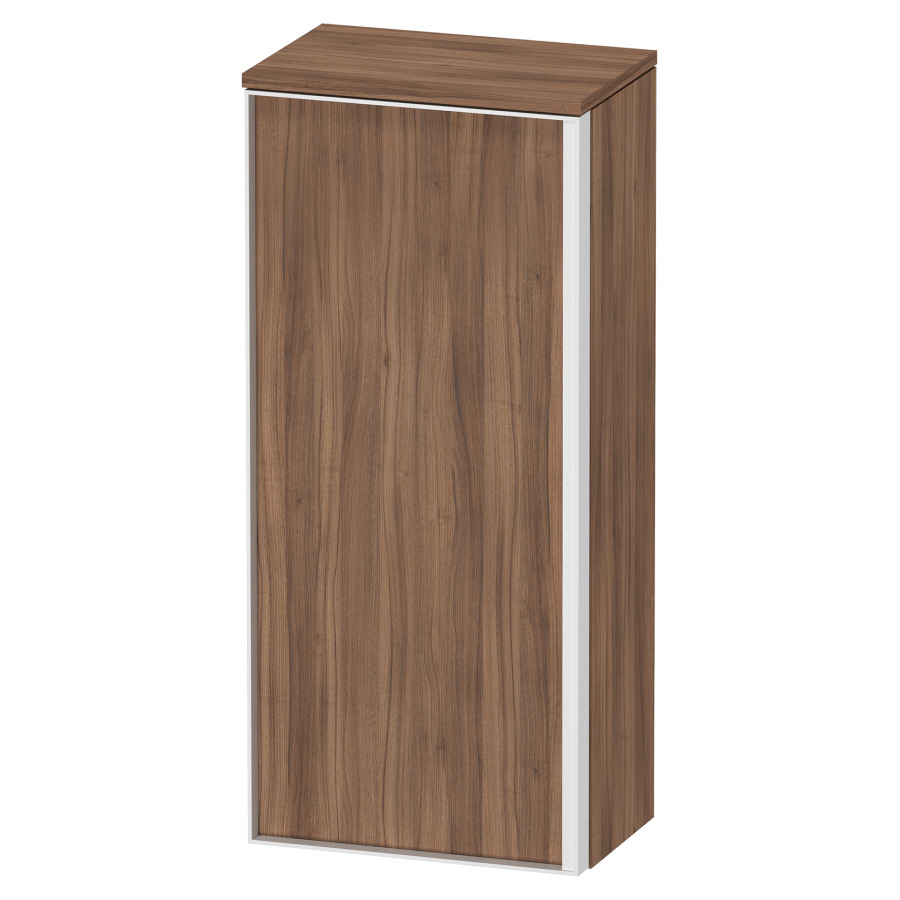 Armoire mi-haute VITRIUM
40 x 26,2 x 89,9 cm
armoire de tablette, 1 porte
charnières à gauche, 2
tablettes en verre, avec
éclairage intérieur
l'éclairage intérieur ne peut
être commandé que par le
miroir/l'armoire de toilette
dans la version "commande par
capteur de l'éclairage
intérieur"