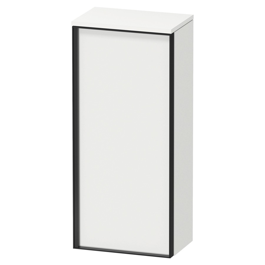 Armoire mi-haute VITRIUM
40 x 26,2 x 89,9 cm
armoire de tablette, 1 porte
charnières à droite, 2
tablettes en verre, avec
éclairage intérieur
l'éclairage intérieur ne peut
être commandé que par le
miroir/l'armoire de toilette
dans la version "commande par
capteur de l'éclairage
intérieur"