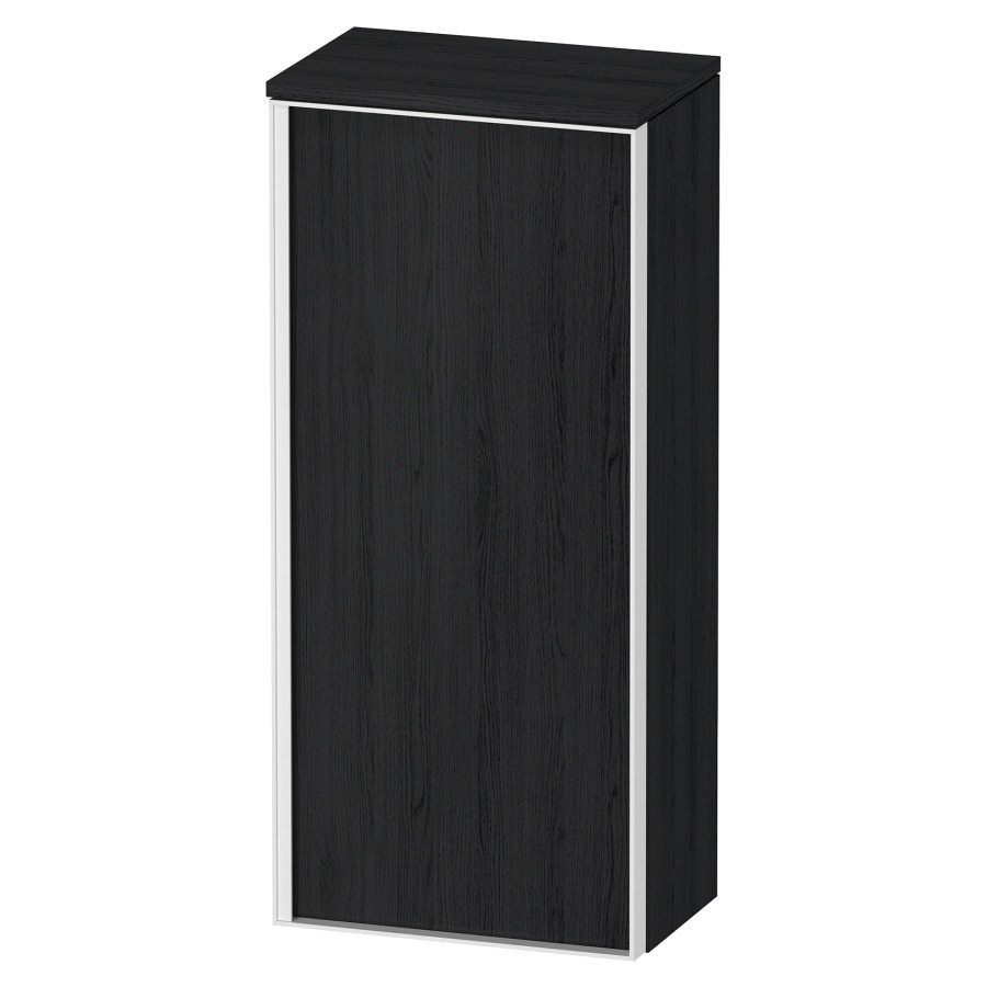 Armoire mi-haute VITRIUM
40 x 26,2 x 89,9 cm
armoire de tablette, 1 porte
charnières à droite, 2
tablettes en verre, avec
éclairage intérieur
l'éclairage intérieur ne peut
être commandé que par le
miroir/l'armoire de toilette
dans la version "commande par
capteur de l'éclairage
intérieur"