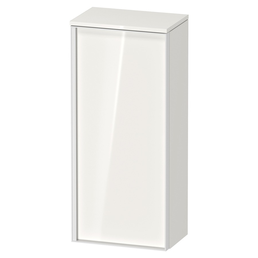 Armoire mi-haute VITRIUM
40 x 26,2 x 89,9 cm
armoire de tablette, 1 porte
charnières à droite, 2
tablettes en verre, avec
éclairage intérieur
l'éclairage intérieur ne peut
être commandé que par le
miroir/l'armoire de toilette
dans la version "commande par
capteur de l'éclairage
intérieur"
