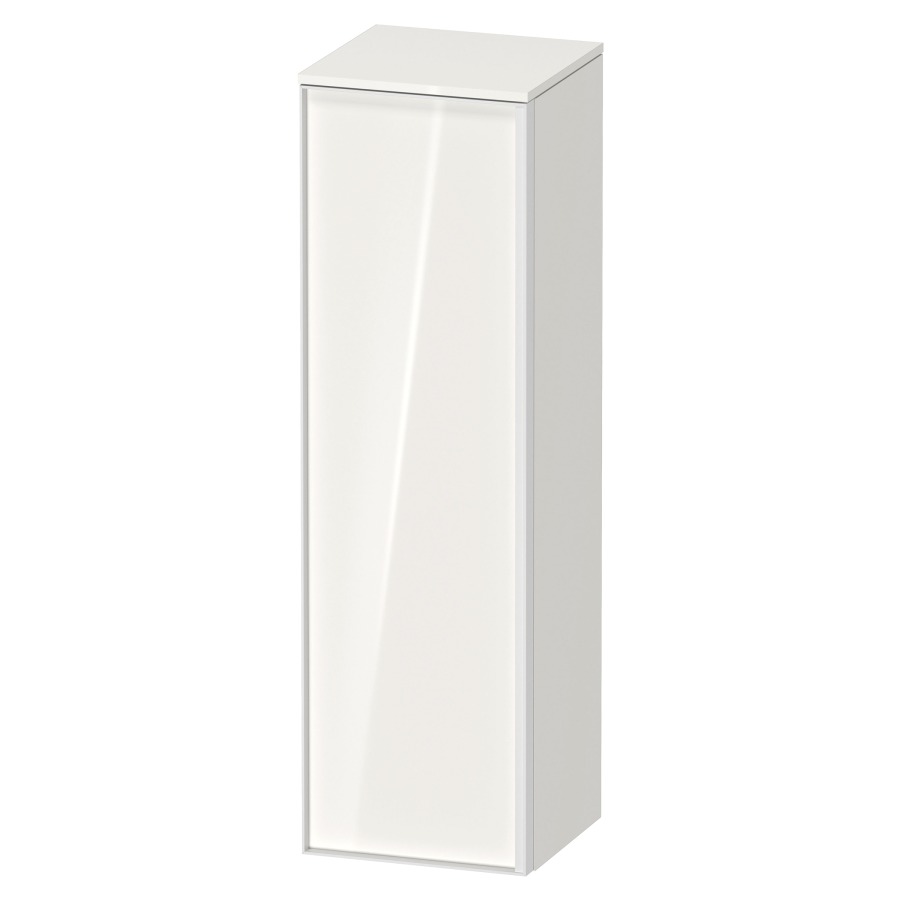 Armoire mi-haute VITRIUM
40 x 133,9 x 38,2 cm
armoire de tablette, 1 porte
charnières à gauche, 3
tablettes en verre