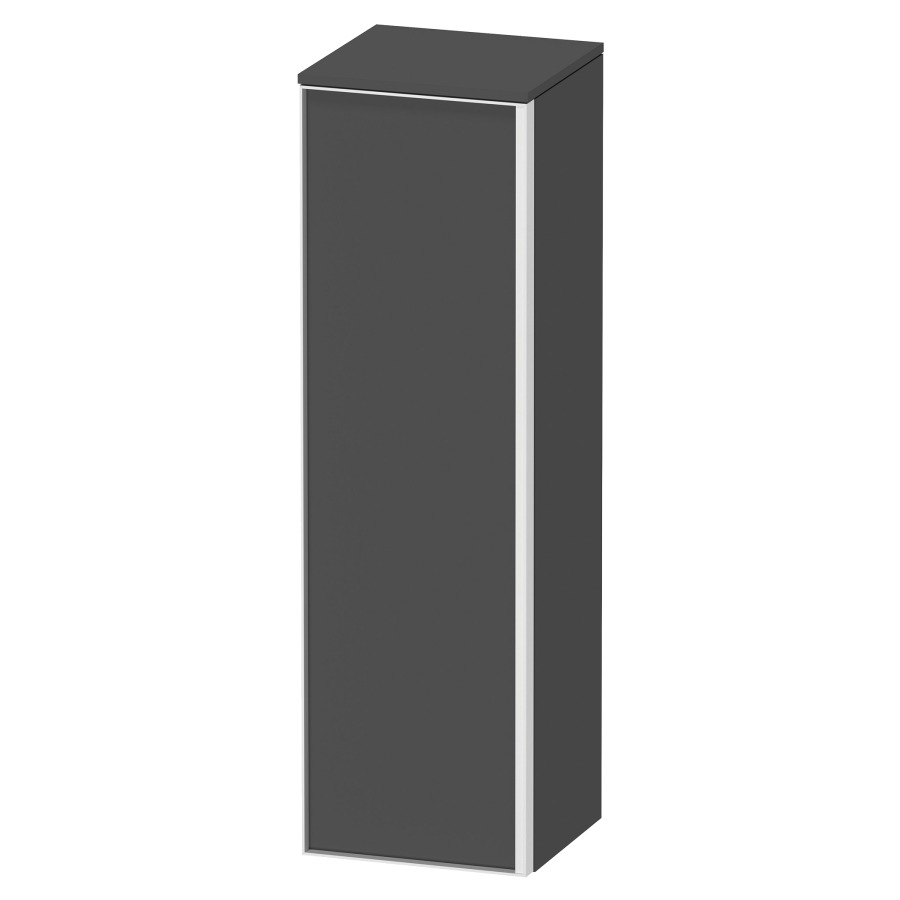 Armoire mi-haute VITRIUM
40 x 133,9 x 38,2 cm
armoire de tablette, 1 porte
charnières à gauche, 3
tablettes en verre, avec
éclairage intérieur
l'éclairage intérieur ne peut
être commandé que par le
miroir/l'armoire de toilette
dans la version "commande par
capteur de l'éclairage
intérieur"