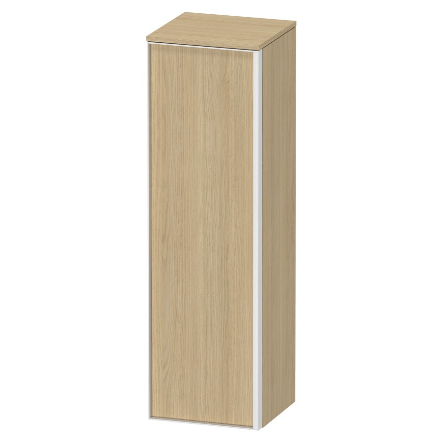 Armoire mi-haute VITRIUM
40 x 133,9 x 38,2 cm
armoire de tablette, 1 porte
charnières à gauche, 3
tablettes en verre, avec
éclairage intérieur
l'éclairage intérieur ne peut
être commandé que par le
miroir/l'armoire de toilette
dans la version "commande par
capteur de l'éclairage
intérieur"