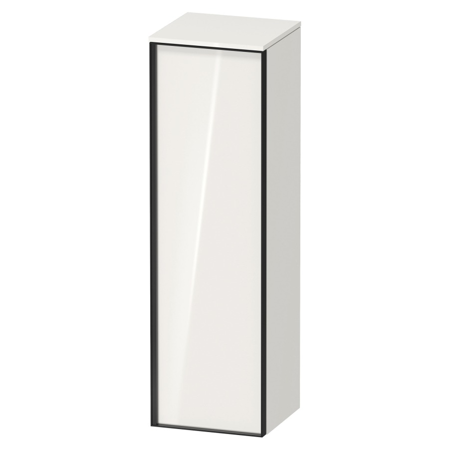 Armoire mi-haute VITRIUM
40 x 133,9 x 38,2 cm
armoire de tablette, 1 porte
charnières à droite, 3
tablettes en verre, avec
éclairage intérieur
l'éclairage intérieur ne peut
être commandé que par le
miroir/l'armoire de toilette
dans la version "commande par
capteur de l'éclairage
intérieur"
