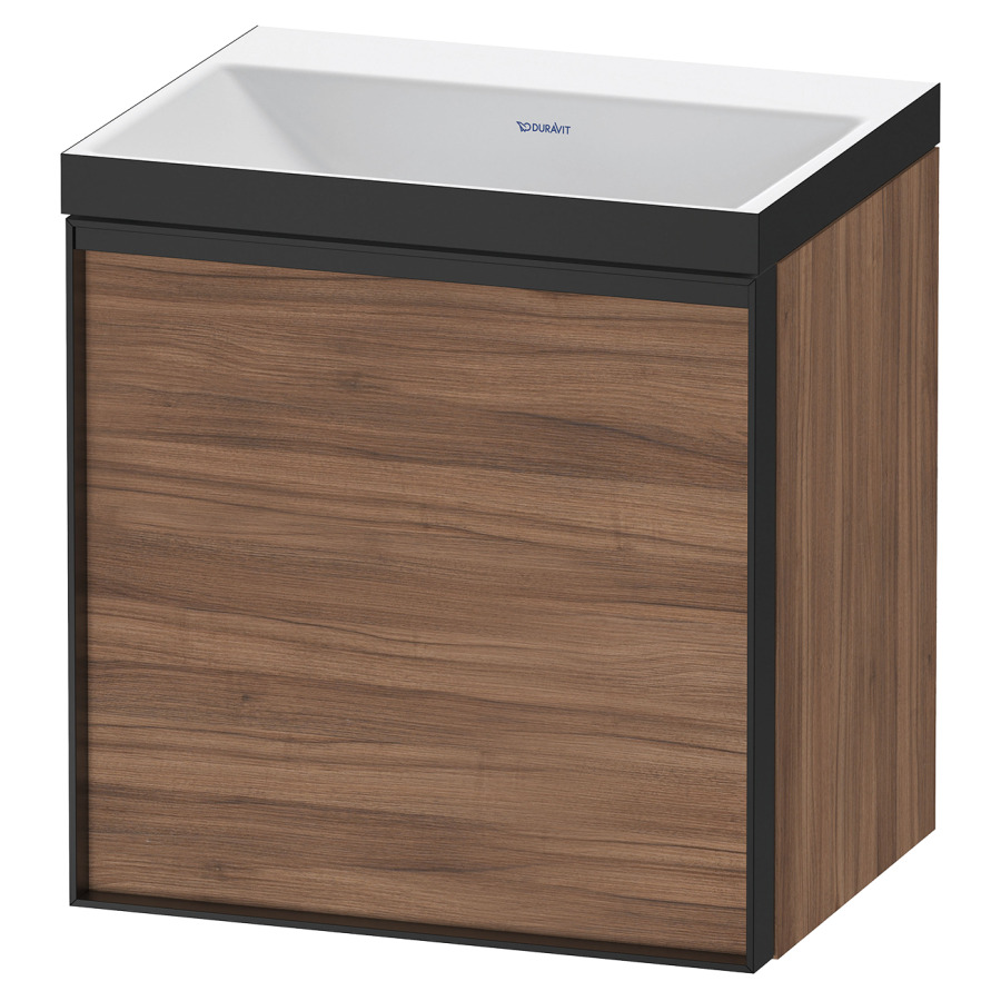 Combinaison de meuble VITRIUM
45 x 48,1 x 34,9 cm
armoire de tablette, 1 porte
charnières à gauche, avec
lavabo fonte minérale DuroCast
sans trop-plein, sans trou de
robinetterie, avec siphon gain
de place et vidage
