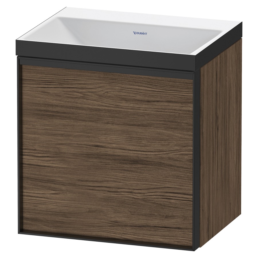 Combinaison de meuble VITRIUM
45 x 48,1 x 34,9 cm
armoire de tablette, 1 porte
charnières à gauche, avec
lavabo fonte minérale DuroCast
sans trop-plein, sans trou de
robinetterie, avec siphon gain
de place et vidage