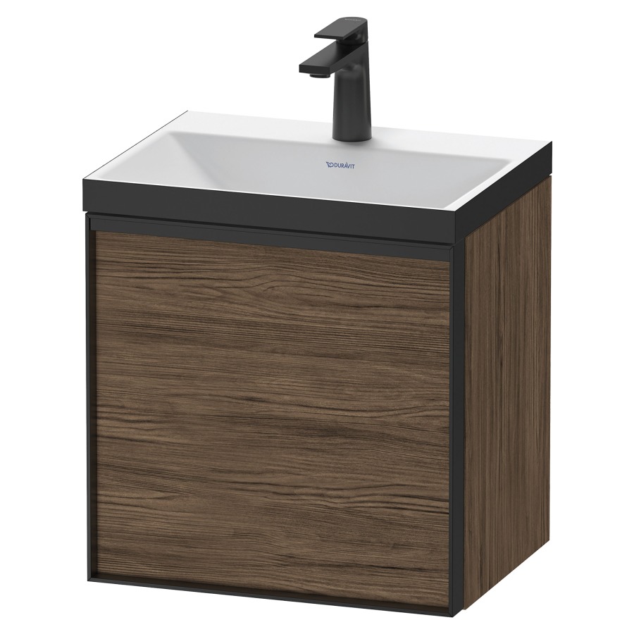 Combinaison de meuble VITRIUM
45 x 48,1 x 34,9 cm
armoire de tablette, 1 porte
charnières à droite, avec
lavabo fonte minérale DuroCast
sans trop-plein, 1 trou de
robinetterie, avec siphon gain
de place et vidage