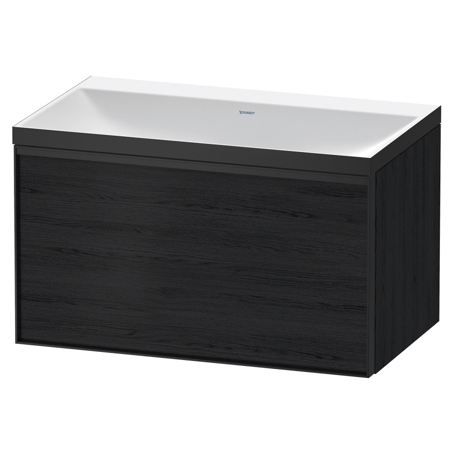 Combinaison de meuble VITRIUM
80 x 48,1 x 47,9 cm
élément à 1 tiroir
1 tiroir intérieur, avec
lavabo fonte minérale DuroCast
sans trop-plein, sans trou de
robinetterie, avec siphon gain
de place et vidage, avec
éclairage intérieur
l'éclairage intérieur ne peut
être commandé que par le
miroir/l'armoire de toilette
dans la version "commande par
capteur de l'éclairage
intérieur"