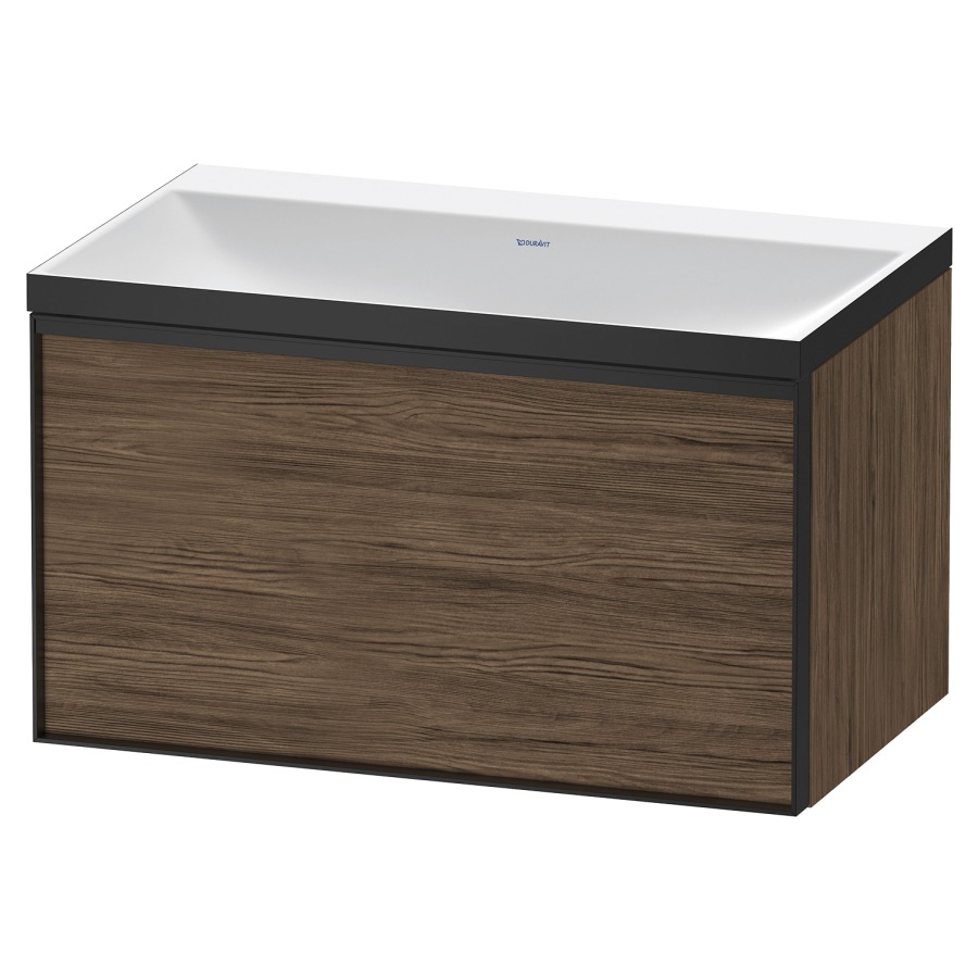 Combinaison de meuble VITRIUM
80 x 48,1 x 47,9 cm
élément à 1 tiroir
1 tiroir intérieur, avec
lavabo fonte minérale DuroCast
sans trop-plein, sans trou de
robinetterie, avec siphon gain
de place et vidage, avec
éclairage intérieur
l'éclairage intérieur ne peut
être commandé que par le
miroir/l'armoire de toilette
dans la version "commande par
capteur de l'éclairage
intérieur"