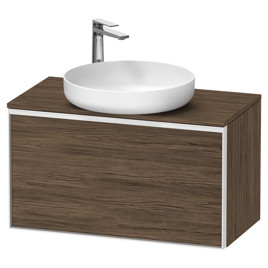Élément inférieur VITRIUM
80 x 45,9 x 42 cm
élément à 1 tiroir, 1 tiroir
intérieur, pour lavabo à poser