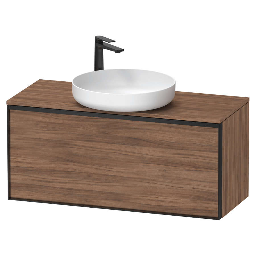 Élément inférieur VITRIUM
100 x 45,9 x 42 cm
élément à 1 tiroir, 1 tiroir
intérieur, pour lavabo à poser