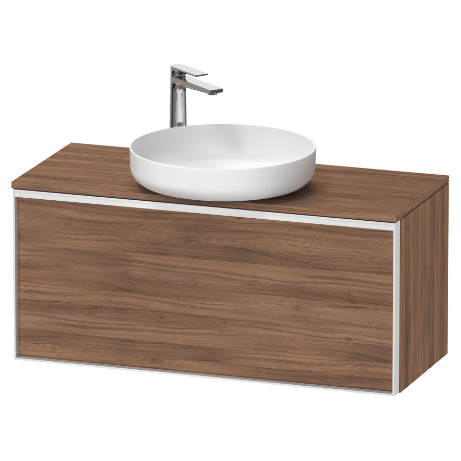 Élément inférieur VITRIUM
100 x 45,9 x 42 cm
élément à 1 tiroir, 1 tiroir
intérieur, pour lavabo à poser