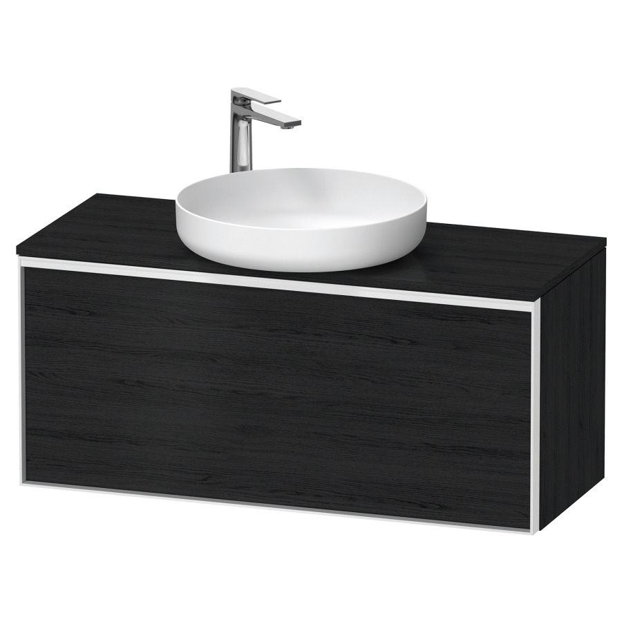 Élément inférieur VITRIUM
100 x 45,9 x 42 cm
élément à 1 tiroir, 1 tiroir
intérieur, pour lavabo à poser