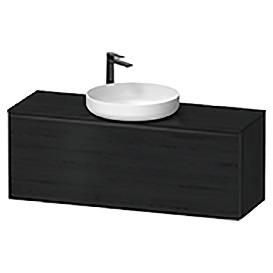 Élément inférieur VITRIUM
120 x 45,9 x 42 cm
élément à 1 tiroir, 1 tiroir
intérieur, pour lavabo à poser