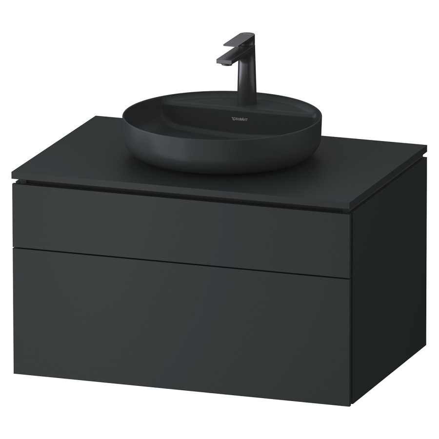 Élément inférieur VITRIUM
82 x 48,2 x 55 cm
élément à 2 tiroirs
pour lavabo à poser
