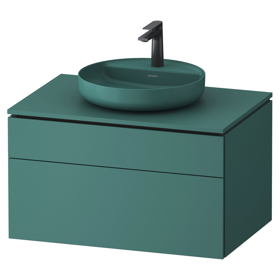 Élément inférieur VITRIUM
82 x 48,2 x 55 cm
élément à 2 tiroirs
pour lavabo à poser