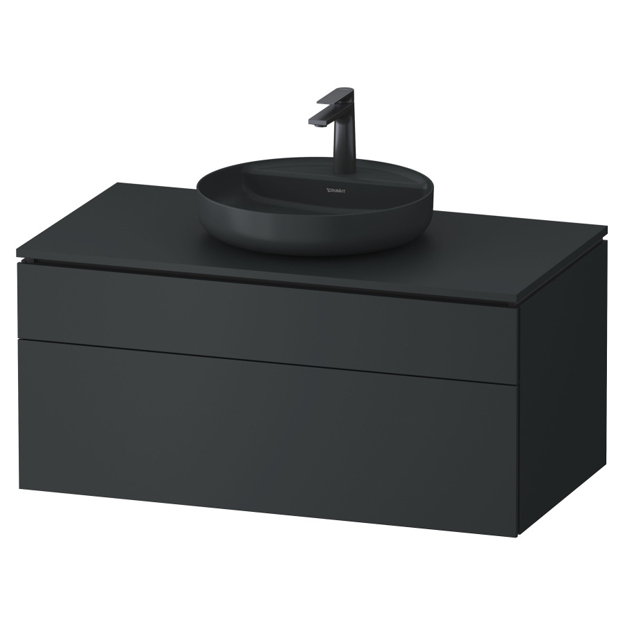 Élément inférieur VITRIUM
102 x 48,2 x 55 cm
élément à 2 tiroirs
pour lavabo à poser