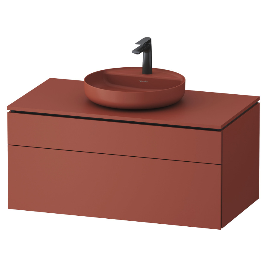 Élément inférieur VITRIUM
102 x 48,2 x 55 cm
élément à 2 tiroirs
pour lavabo à poser