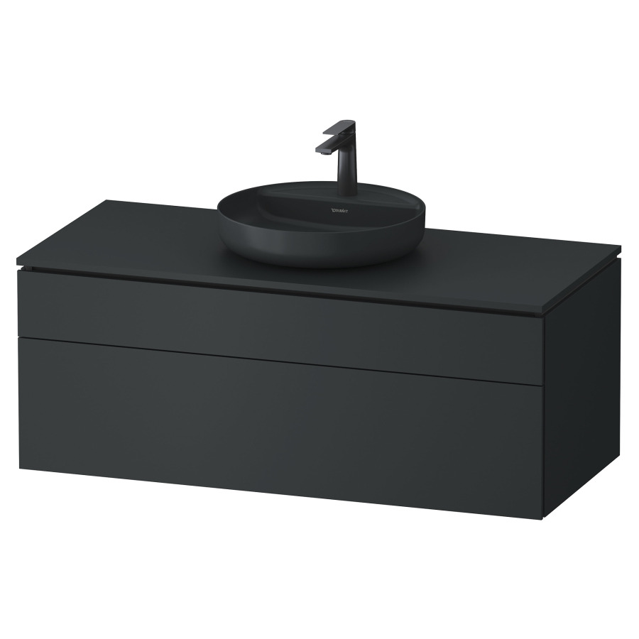 Élément inférieur VITRIUM
122 x 48,2 x 55 cm
élément à 2 tiroirs
pour lavabo à poser
