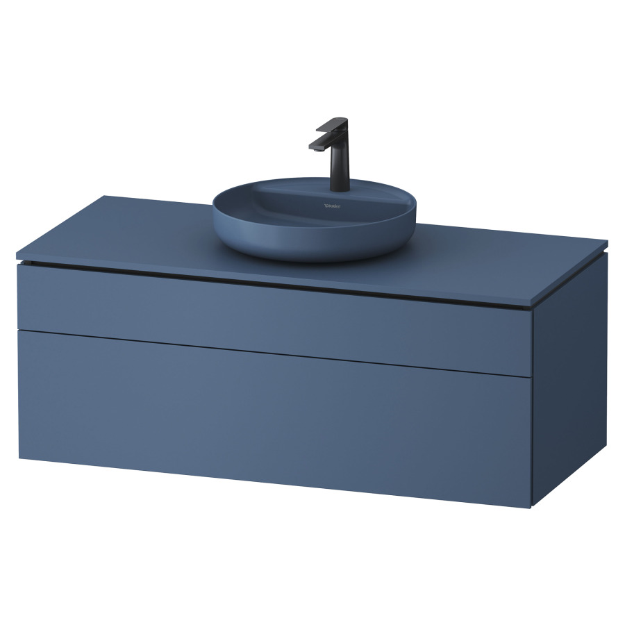 Élément inférieur VITRIUM
122 x 48,2 x 55 cm
élément à 2 tiroirs
pour lavabo à poser