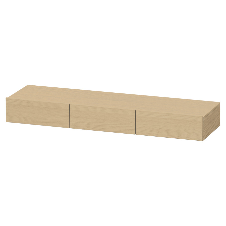 Élément inférieur DURASTYLE
150,0 x 15,0 x 44,0 cm
console inclus
élément à 3 tiroirs