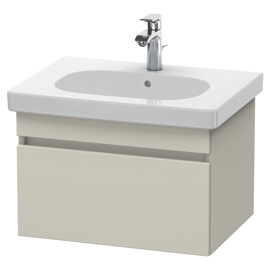 Élément inférieur DURASTYLE
60,0 x 39,8 x 45,3 cm
suspendu, élément à 1 tiroir
pour lavabo 212 251