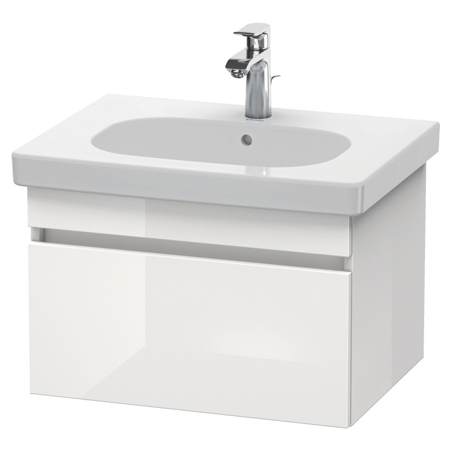 Élément inférieur DURASTYLE
60,0 x 39,8 x 45,3 cm
suspendu, élément à 1 tiroir
pour lavabo 212 251