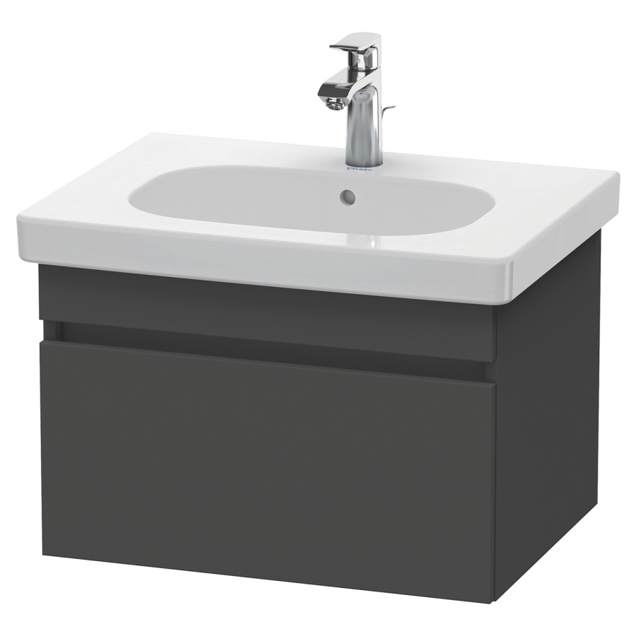 Élément inférieur DURASTYLE
60,0 x 39,8 x 45,3 cm
suspendu, élément à 1 tiroir
pour lavabo 212 251