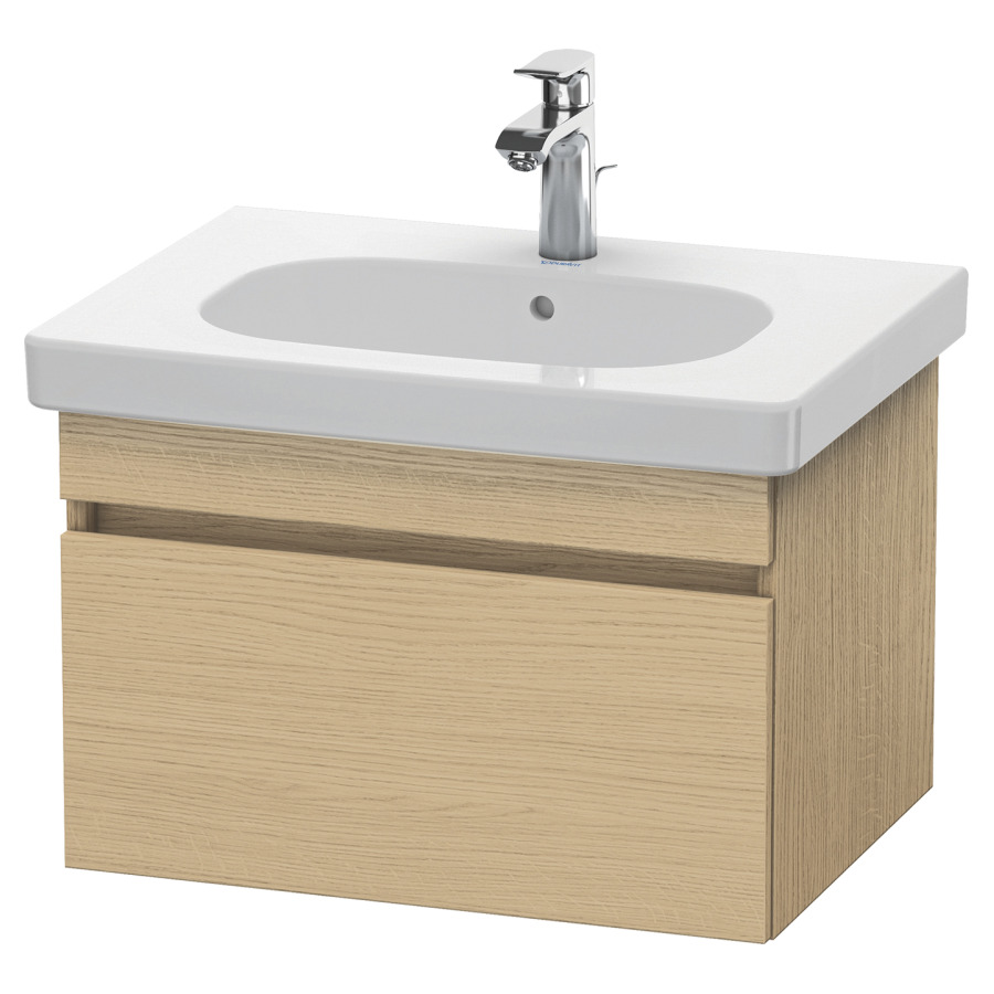 Élément inférieur DURASTYLE
60,0 x 39,8 x 45,3 cm
suspendu, élément à 1 tiroir
pour lavabo 212 251