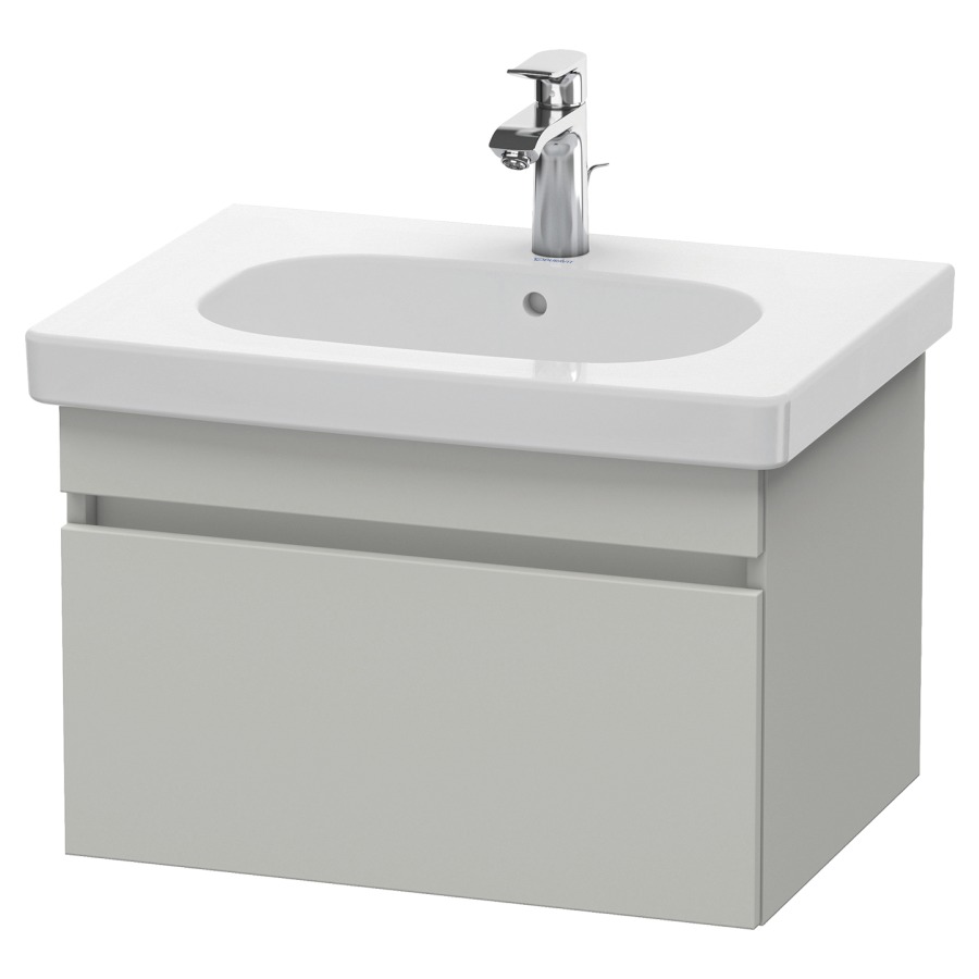 Élément inférieur DURASTYLE
60,0 x 39,8 x 45,3 cm
suspendu, élément à 1 tiroir
pour lavabo 212 251