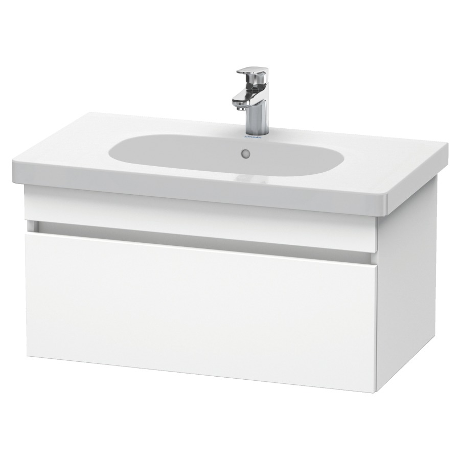 Élément inférieur DURASTYLE
80,0 x 39,8 x 45,3 cm
suspendu, élément à 1 tiroir
pour lavabo 034 285