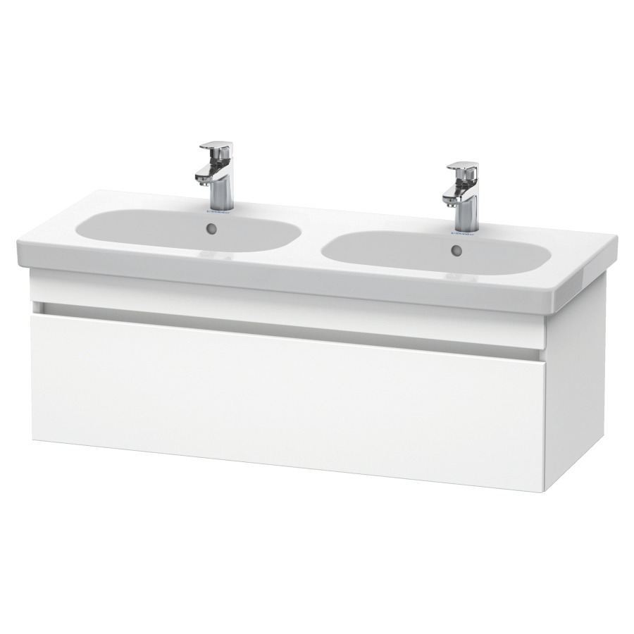 Élément inférieur DURASTYLE
115,0 x 39,8 x 45,3 cm
suspendu, élément à 1 tiroir
pour lavabo 214 050
