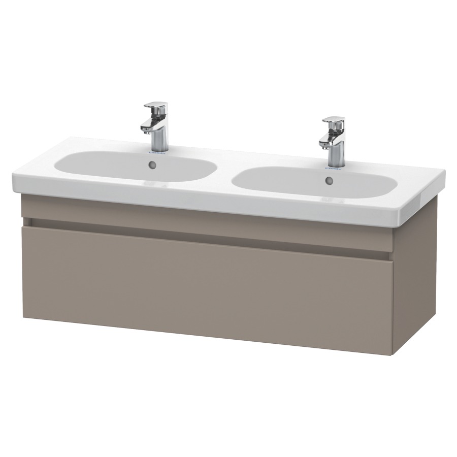Élément inférieur DURASTYLE
115,0 x 39,8 x 45,3 cm
suspendu, élément à 1 tiroir
pour lavabo 214 050