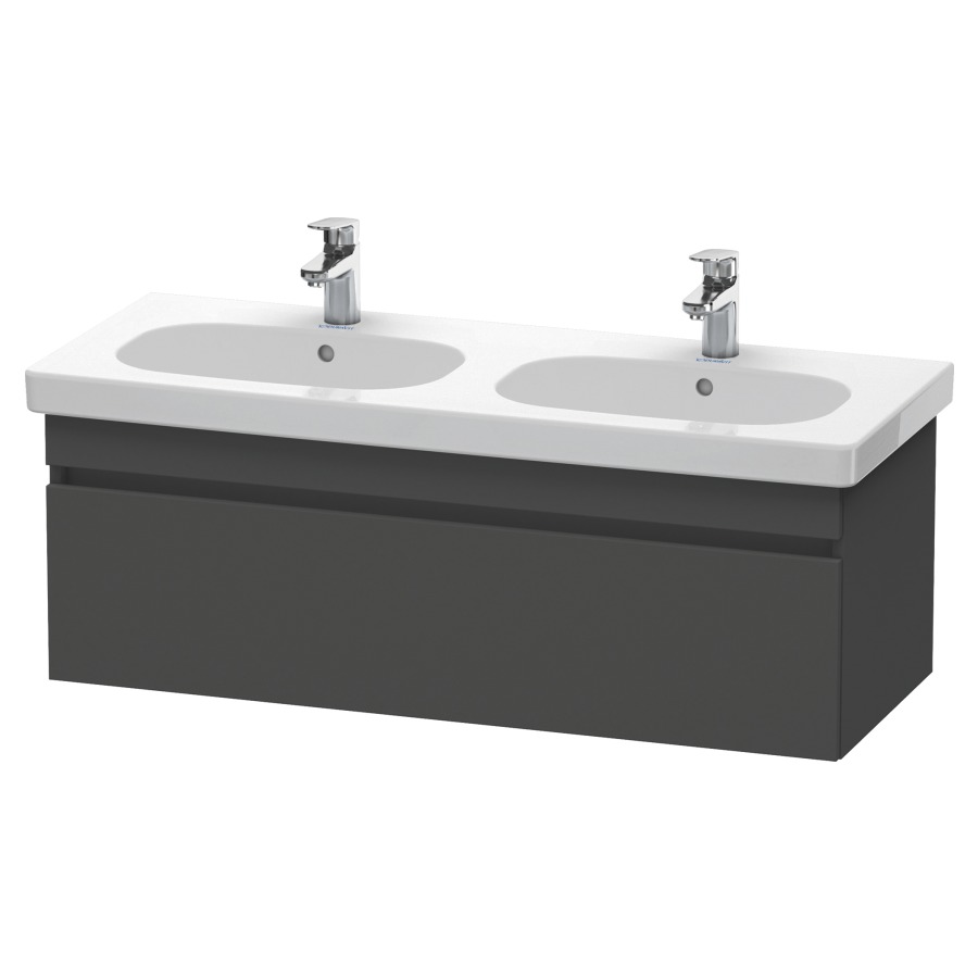 Élément inférieur DURASTYLE
115,0 x 39,8 x 45,3 cm
suspendu, élément à 1 tiroir
pour lavabo 214 050