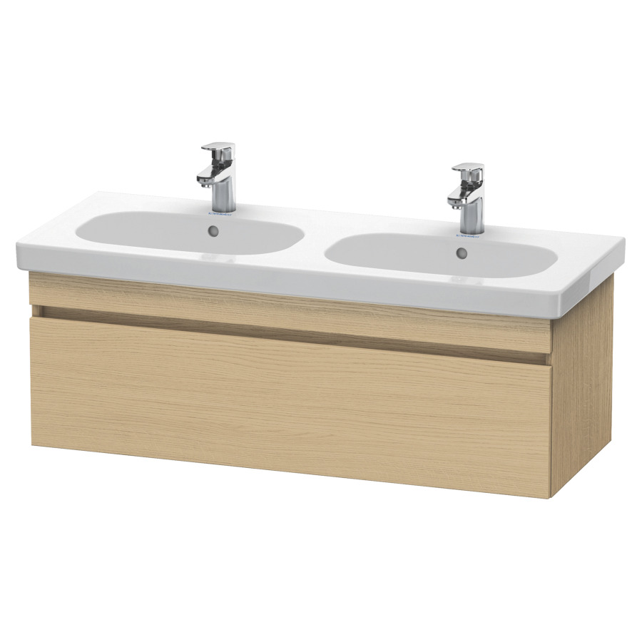 Élément inférieur DURASTYLE
115,0 x 39,8 x 45,3 cm
suspendu, élément à 1 tiroir
pour lavabo 214 050