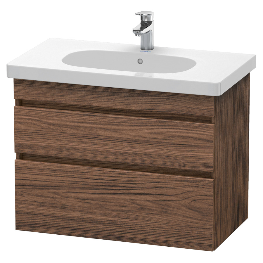 Élément inférieur DURASTYLE
80,0 x 61,0 x 45,3 cm
suspendu, élément à 2 tiroirs
découpe pour siphon et cache
métallique inslus
pour lavabo 034 285