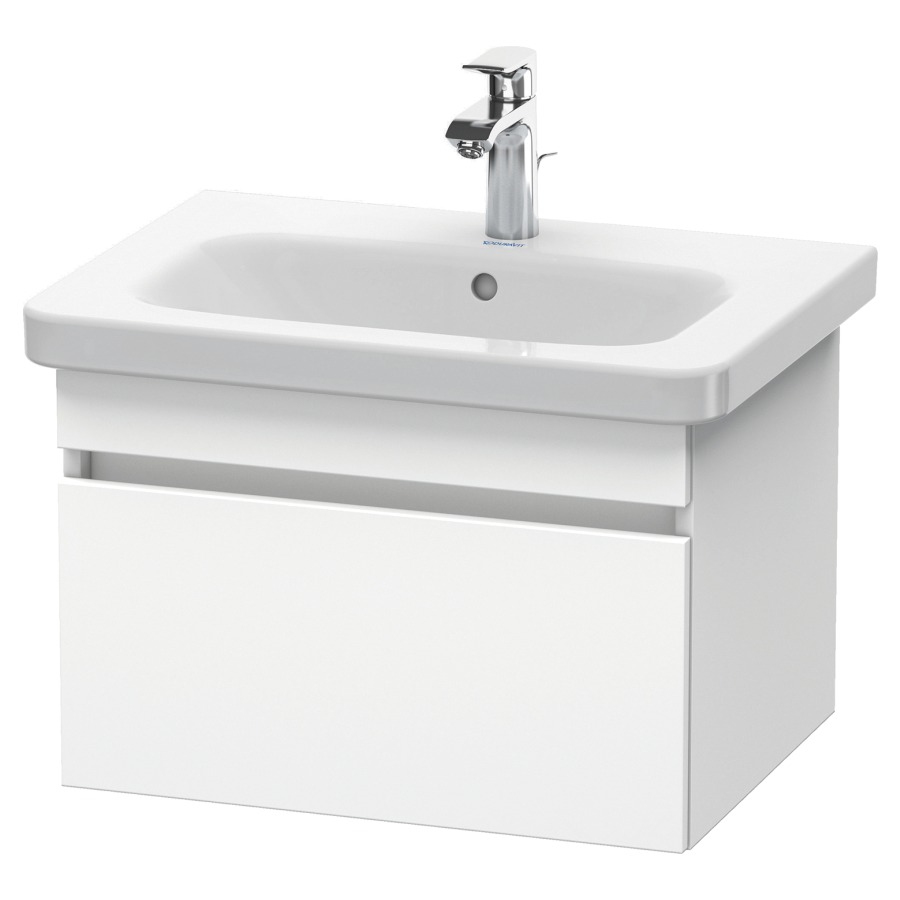 Élément inférieur DURASTYLE
58,0 x 39,8 x 44,8 cm
suspendu, élément à 1 tiroir
pour lavabo 232 065
