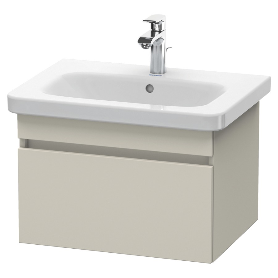 Élément inférieur DURASTYLE
58,0 x 39,8 x 44,8 cm
suspendu, élément à 1 tiroir
pour lavabo 232 065