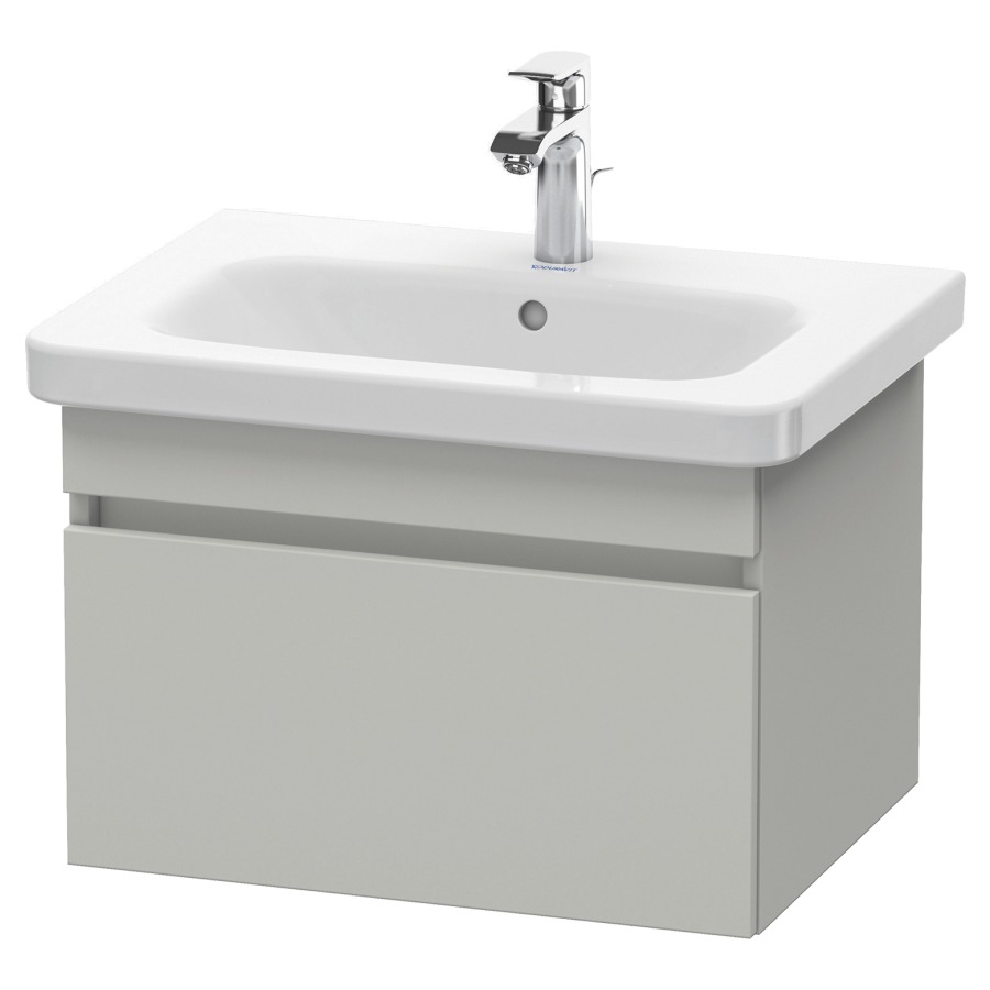 Élément inférieur DURASTYLE
58,0 x 39,8 x 44,8 cm
suspendu, élément à 1 tiroir
pour lavabo 232 065