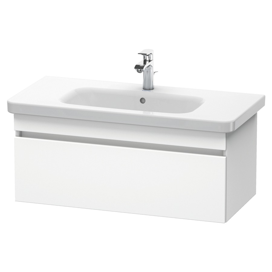 Élément inférieur DURASTYLE
93,0 x 39,8 x 44,8 cm
suspendu, élément à 1 tiroir
pour lavabo 232 010