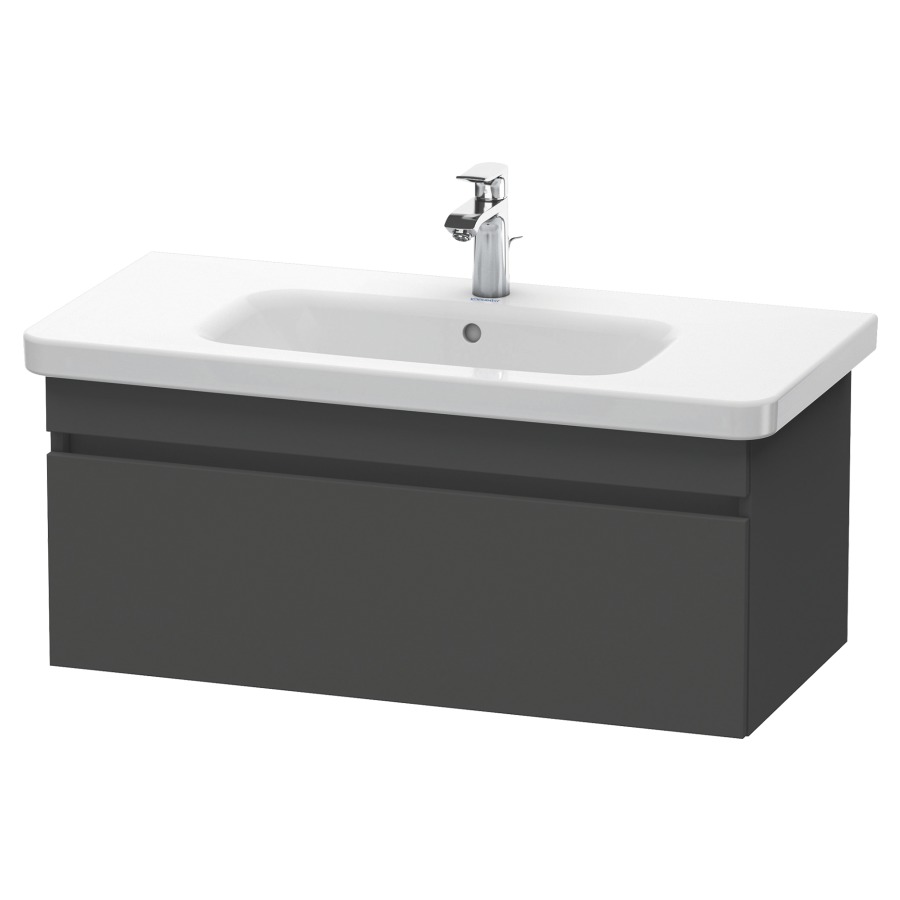 Élément inférieur DURASTYLE
93,0 x 39,8 x 44,8 cm
suspendu, élément à 1 tiroir
pour lavabo 232 010
