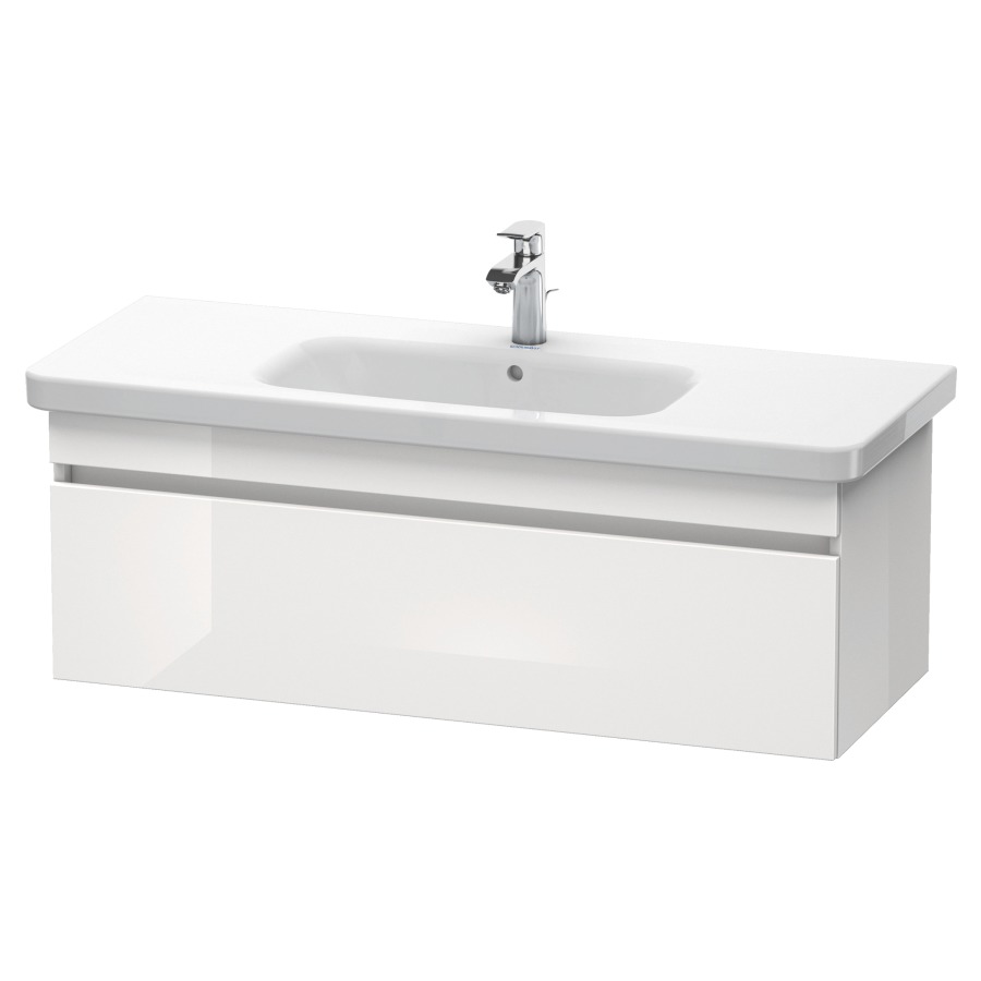 Élément inférieur DURASTYLE
113,0 x 39,8 x 44,8 cm
suspendu, élément à 1 tiroir
pour lavabo 232 012