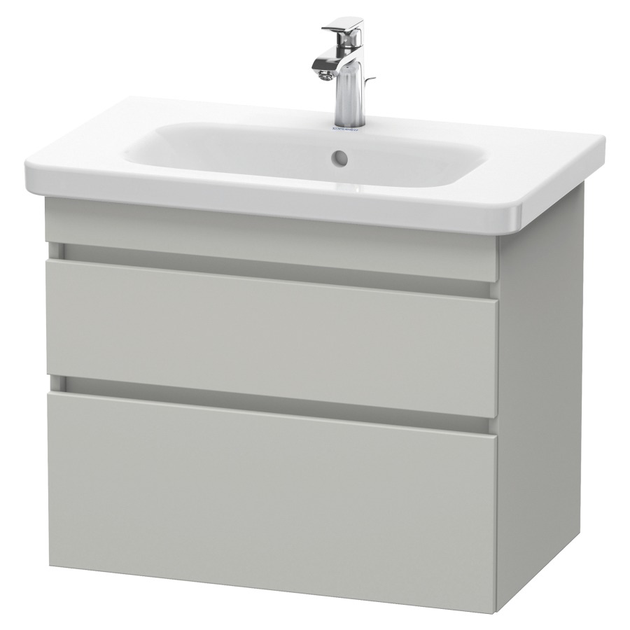 Élément inférieur DURASTYLE
73,0 x 61,0 x 44,8 cm
suspendu, élément à 2 tiroirs
découpe pour siphon et cache
métallique inslus
pour lavabo 232 080