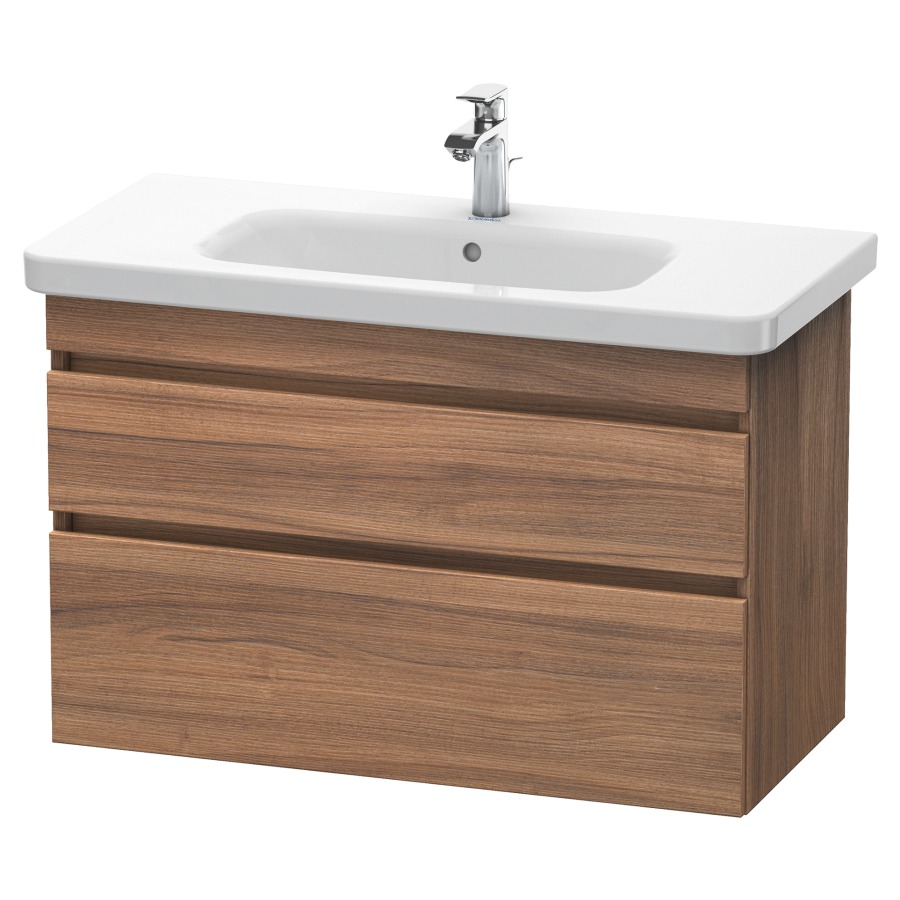 Élément inférieur DURASTYLE
93,0 x 61,0 x 44,8 cm
suspendu, élément à 2 tiroirs
découpe pour siphon et cache
métallique inslus
pour lavabo 232 010