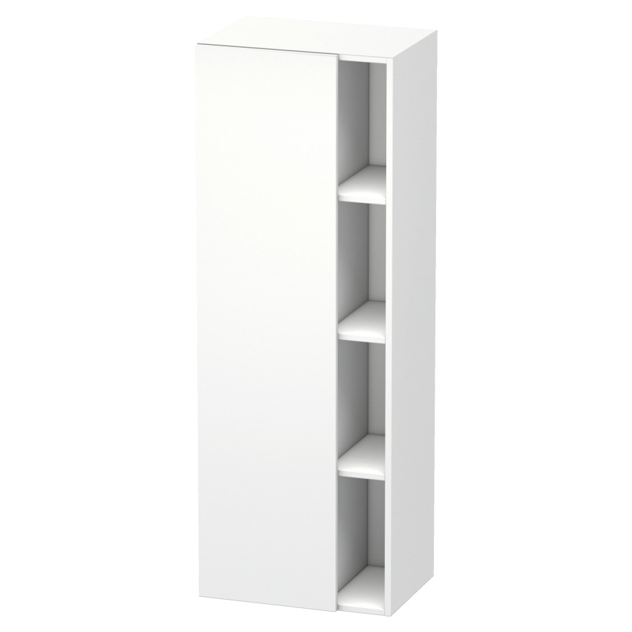 Armoire haute DURASTYLE
50,0 x 140,0 x 36,0 cm
armoire de tablette, 1 porte
charnières à gauche, niche
ouverte à droite, 3 tablettes